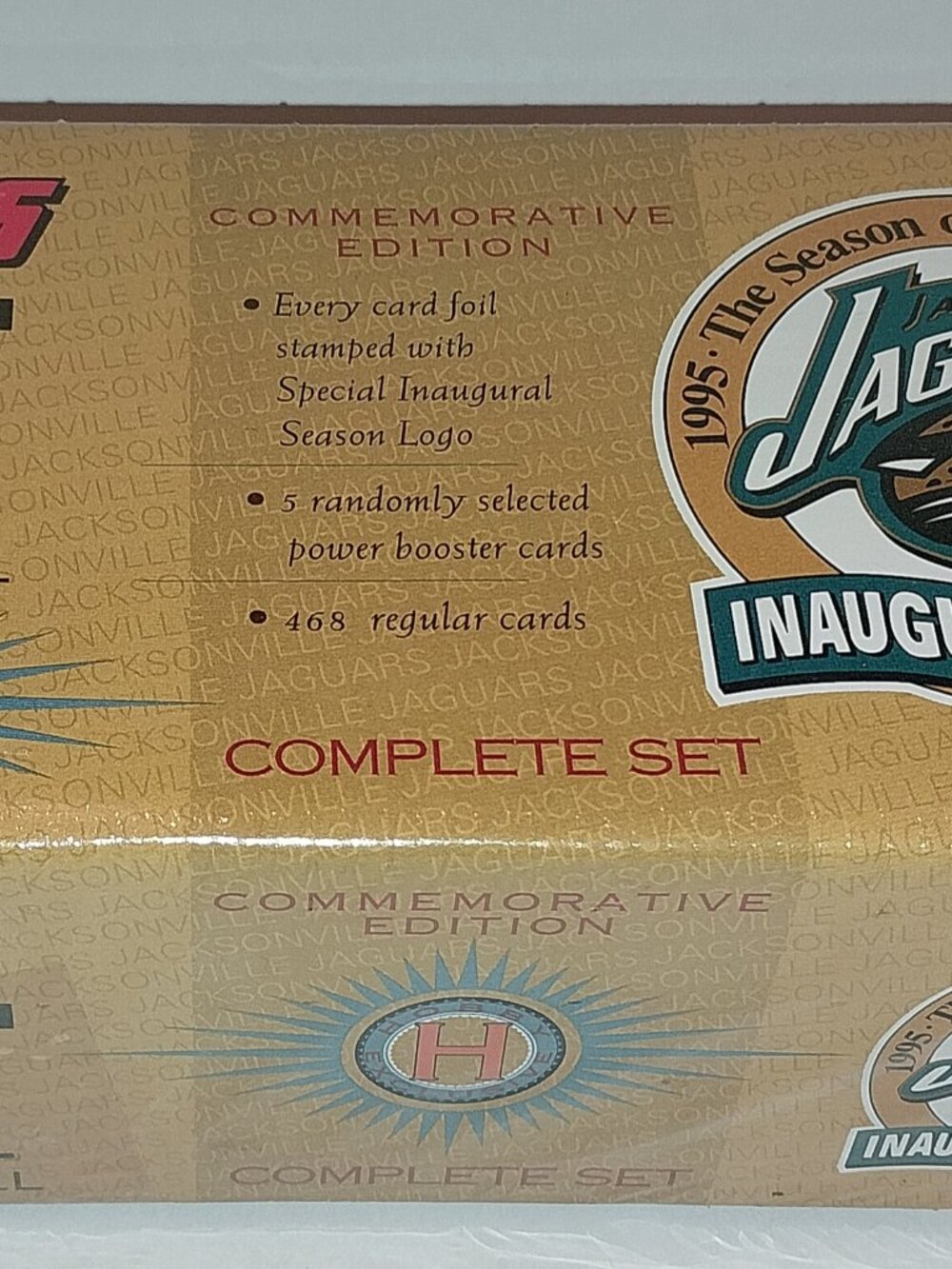 Topps 1995 NFL SEALED Box Set Limited Commemorative Edition Jaguars
